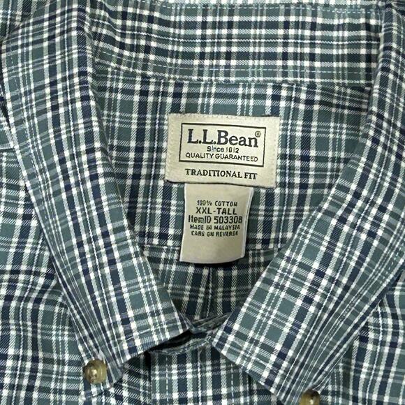 LL Bean Men’s Adaptive 3 Shirt Bundle Adaptive Magnetic Buttons XXL Tall & 18x37 - Picture 4 of 15